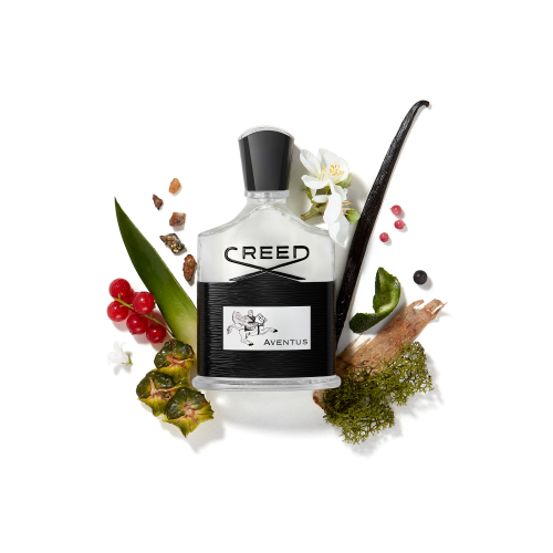 CREED 阿文圖斯 淡香精及香材展示圖
