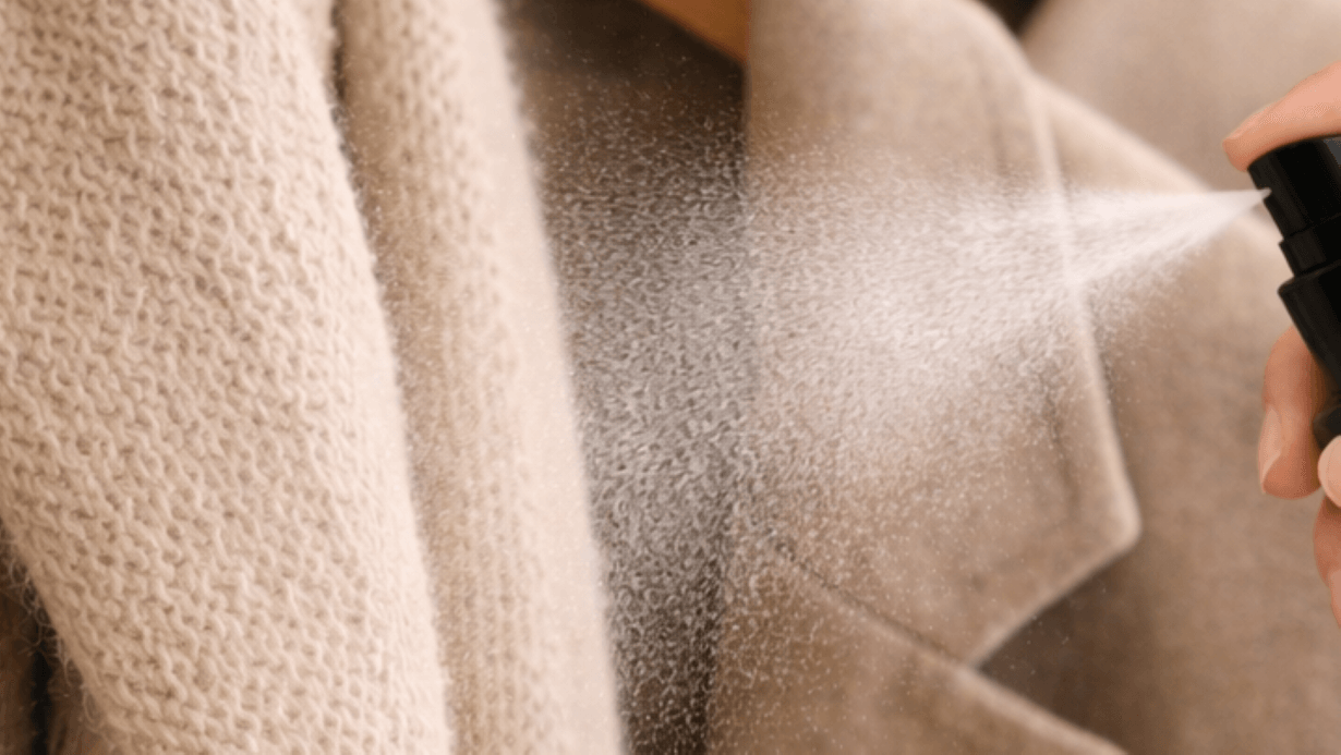 織物噴霧示意圖