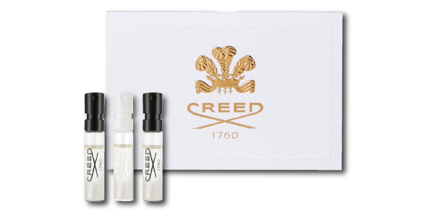 全館正價商品 消費滿 NT$6,000 贈 CREED 經典香氛體驗禮 5 選 3