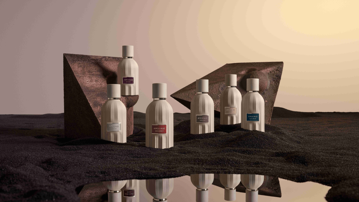 AMOUAGE 時光留韻系列香水，透過時間與雙重陳化工藝形塑香氣本質