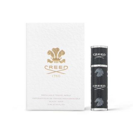 CREED 皮革隨身香水瓶 5ml（黑色）