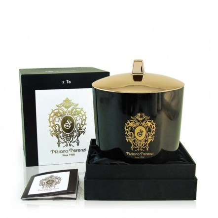 黑炎 黑瓷金燦香氛蠟燭 500g