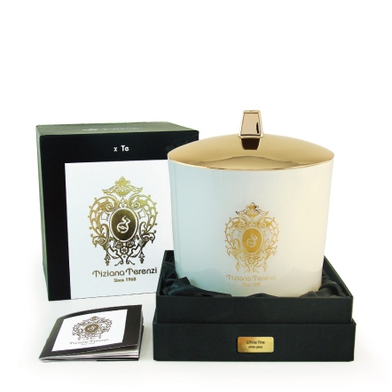 白光烈焰白瓷金燦香氛蠟燭 900g