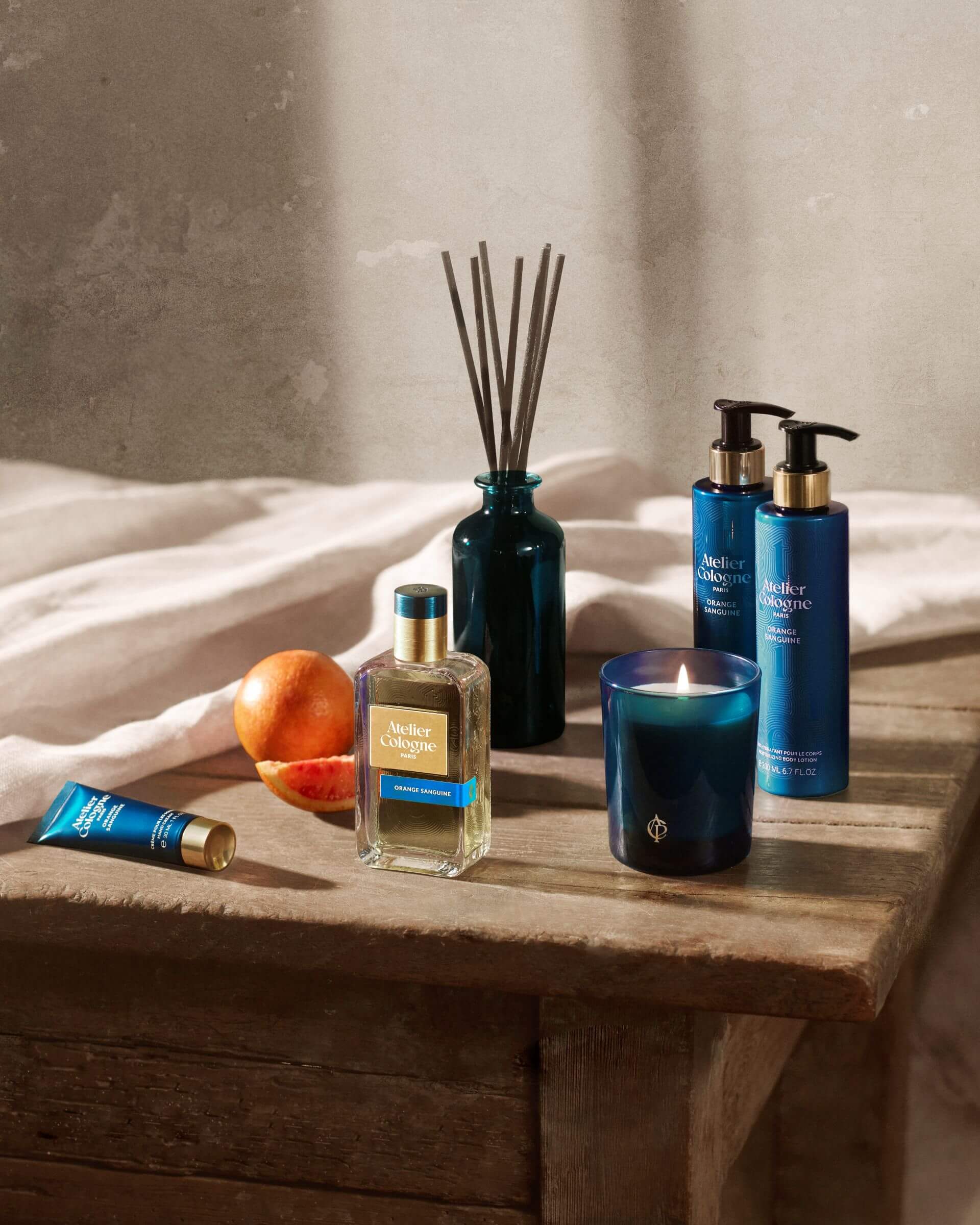Atelier Cologne 赤霞橘光全系列產品展示圖