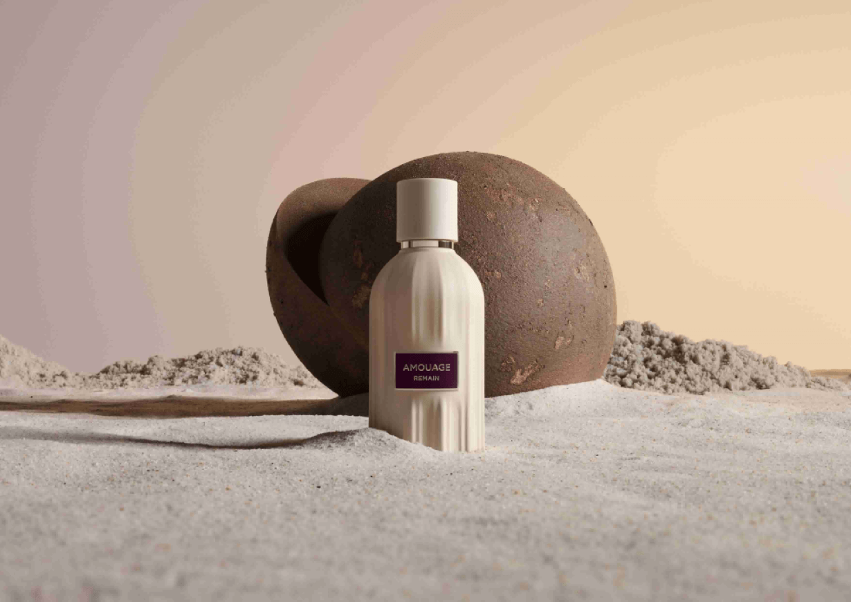 AMOUAGE 時光留韻系列香水「T₀.REMAIN」,呈現時間原點與起始狀態的香氣表現