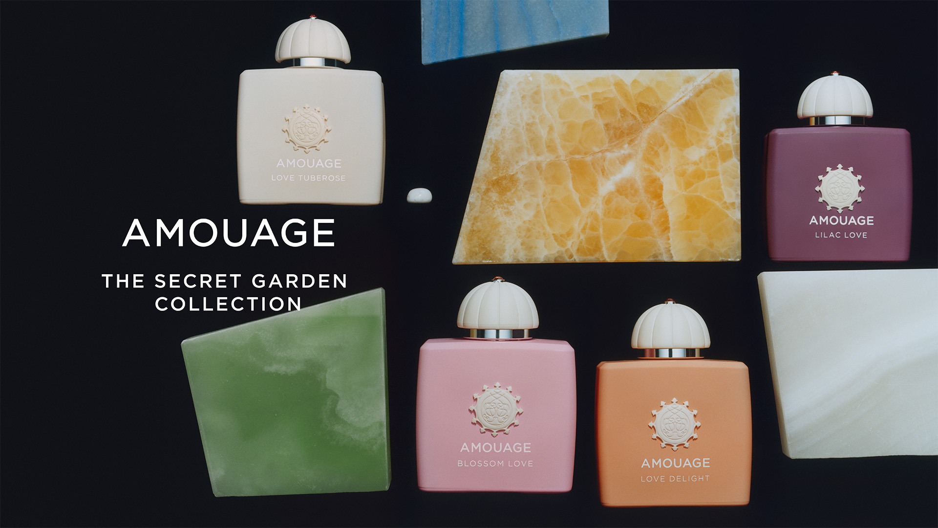 AMOUAGE 秘密花園系列探索飽覽群芳盛放的動人香氣
