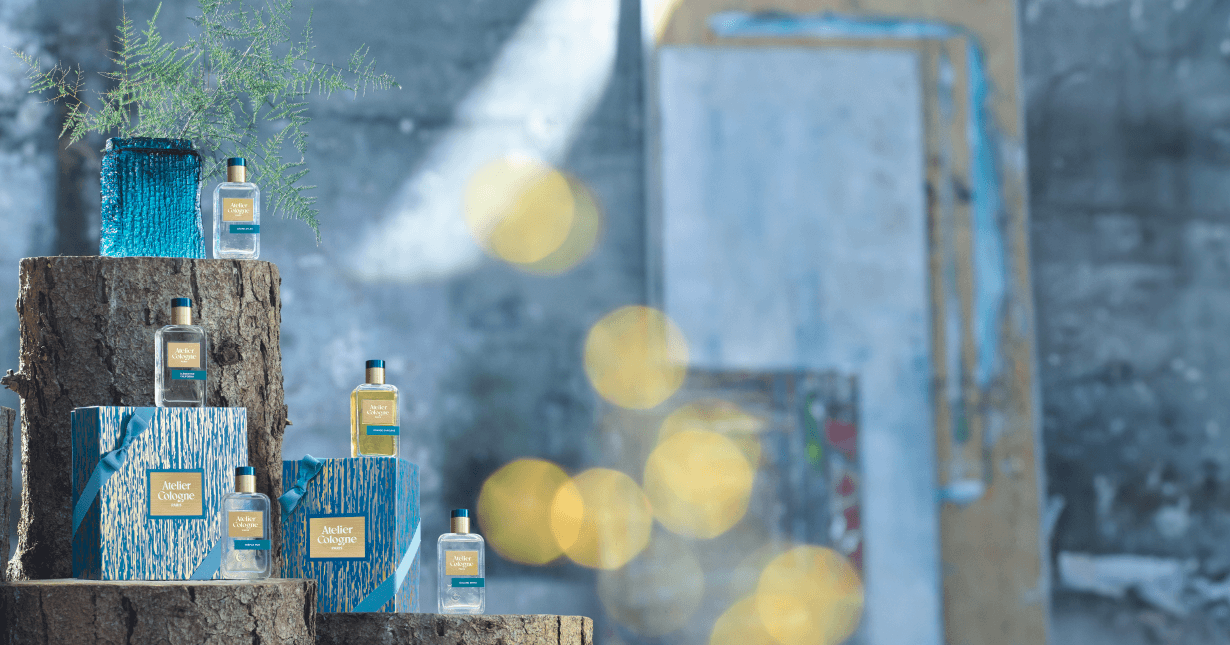 Atelier Cologne x François Azambourg 聖誕限定系列形象圖