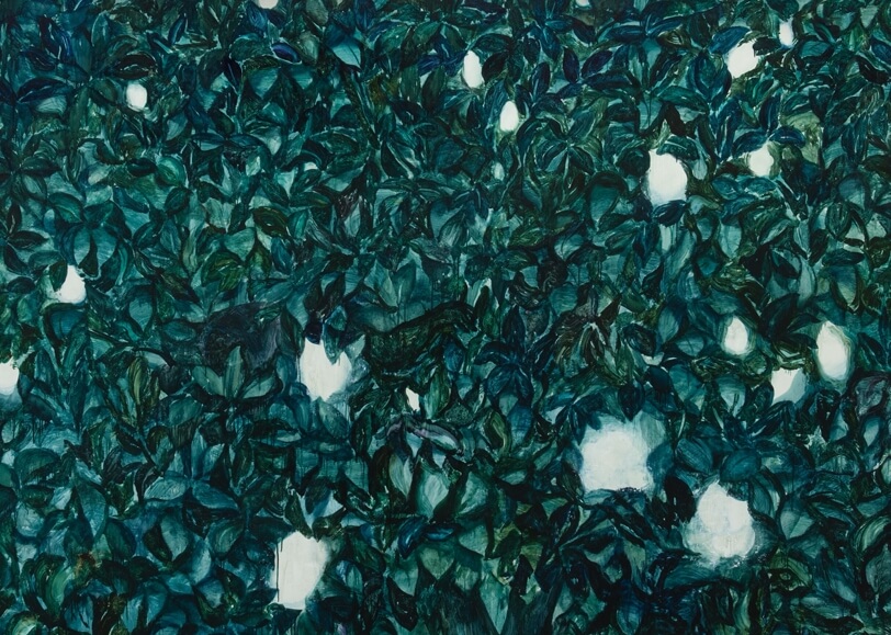 Atelier Cologne 「青玉烏龍 珍稀淡香精」合作藝術家謝磊單色藝術作品