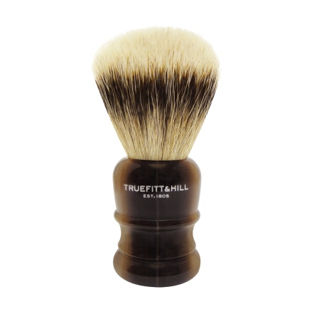 仿牛角威靈頓系列－天然獾毛鬍泡刷