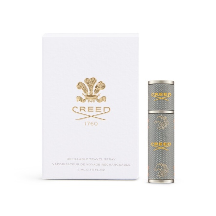 CREED 皮革隨身香水瓶 5ml（灰色）