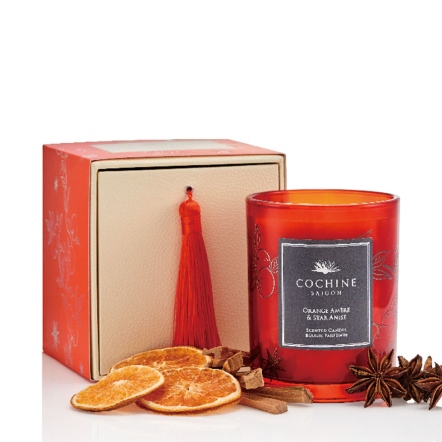 暖心橙香 聖誕節限定版香氛蠟燭 